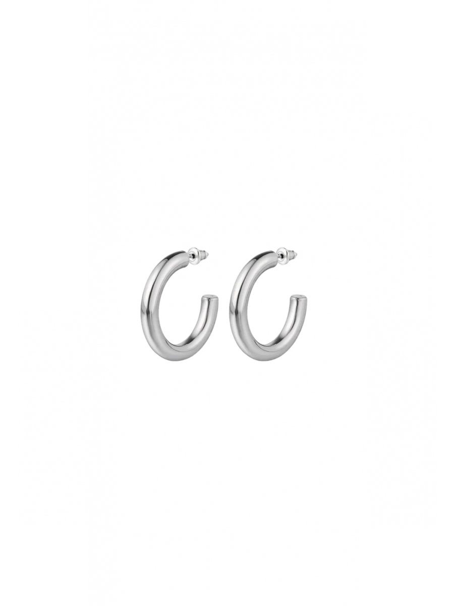 Серьги-кольца "S"