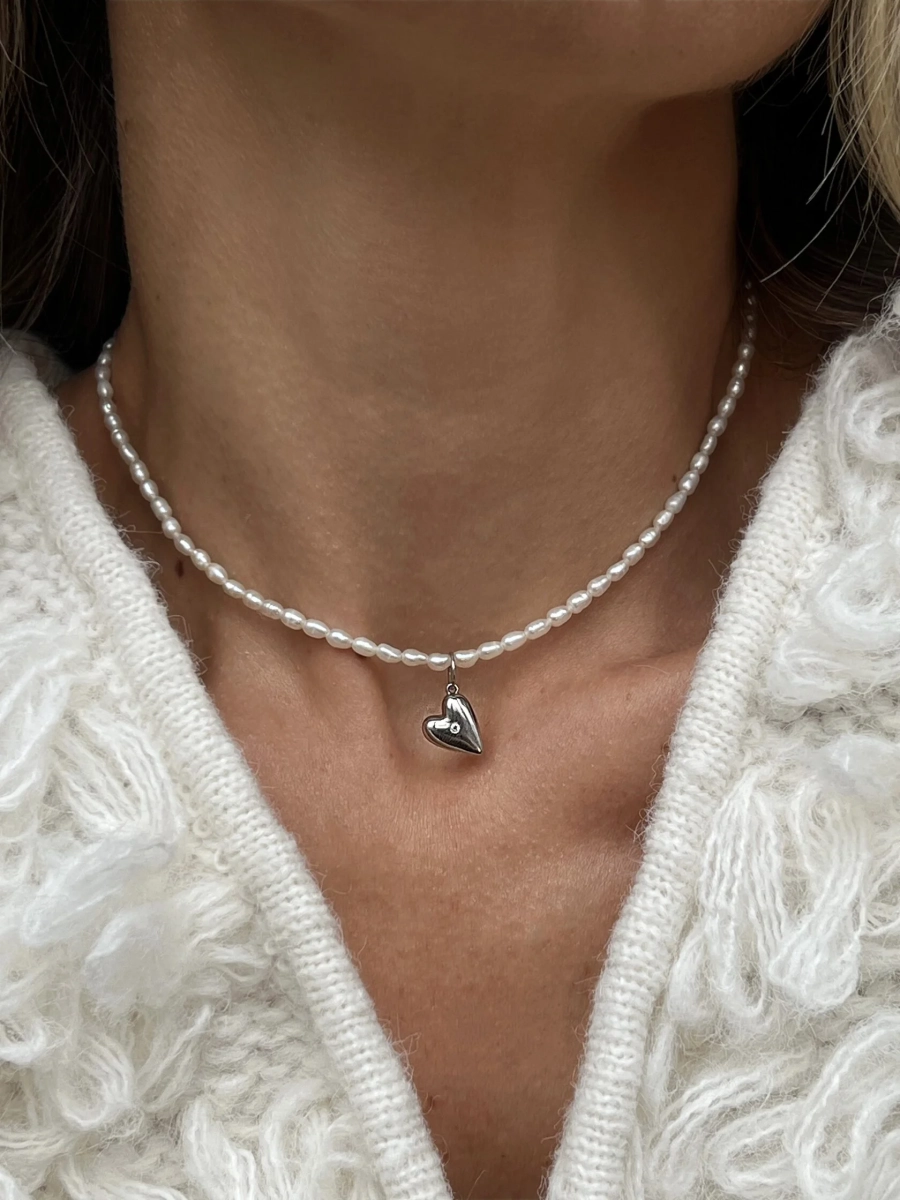 Подвес LOVE с фианитом LU JEWEL, цвет: серебро, 29800059961359 купить онлайн