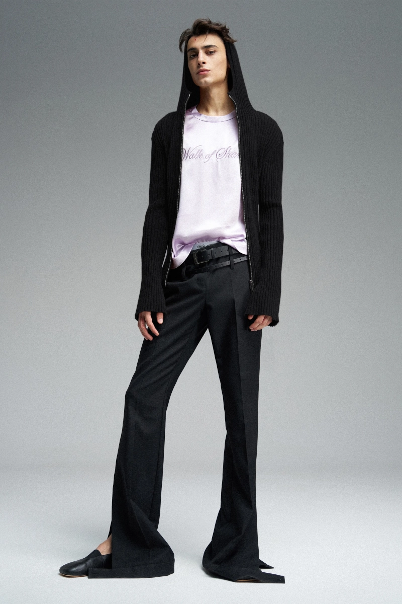 Кардиган с капюшоном WALK OF SHAME, цвет: Черный, KNC006/FW2526 купить онлайн