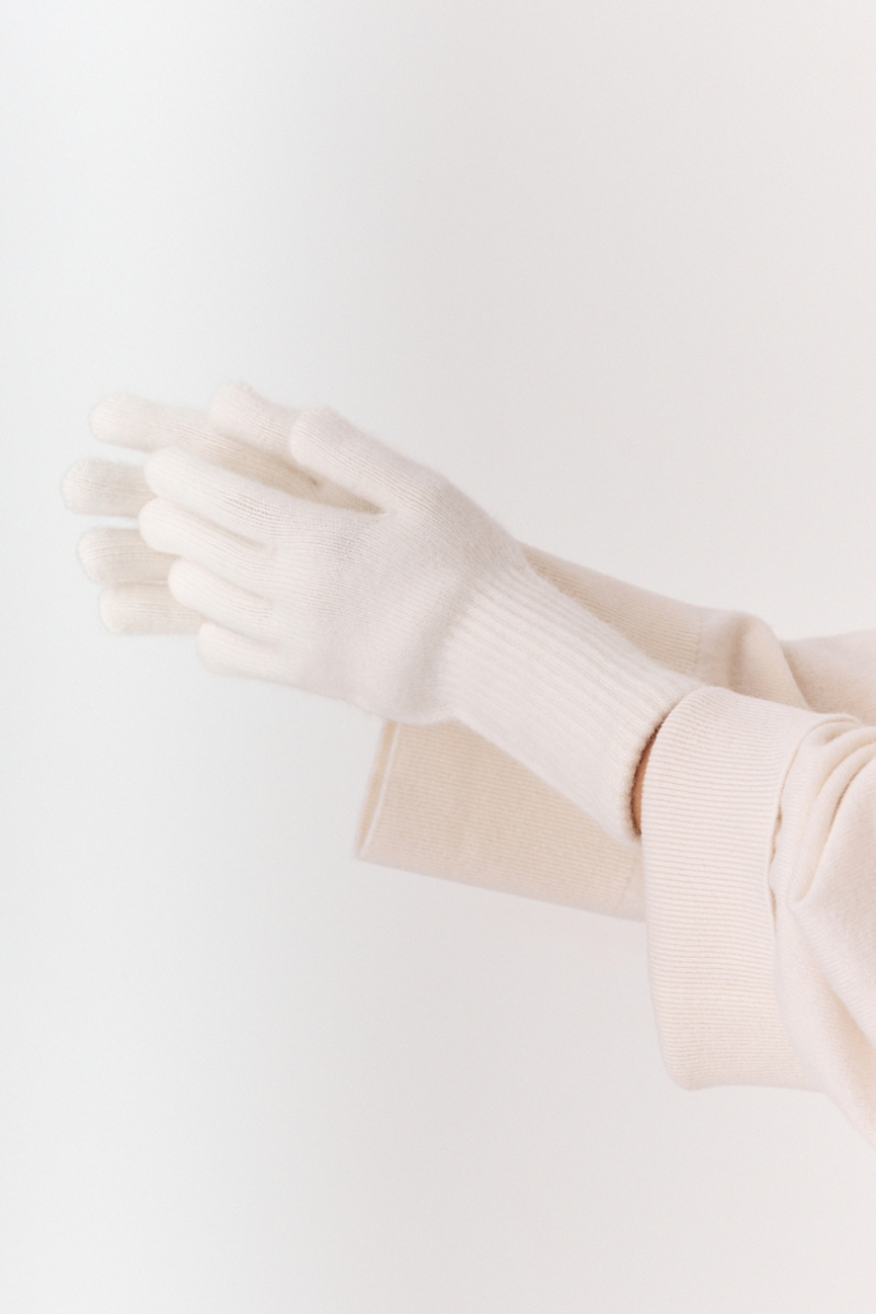 Перчатки с шерстью