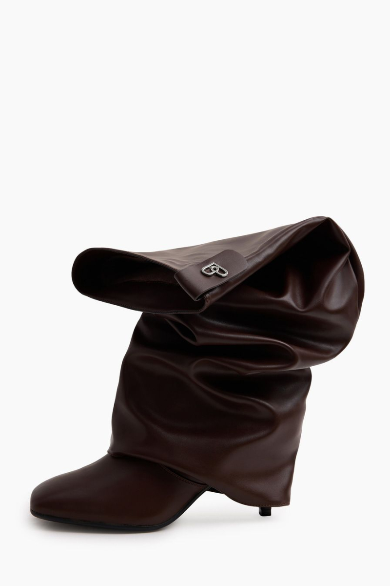 Сапоги с напуском Lera Nena, цвет: коричневый LNU.402.18084.700 купить онлайн