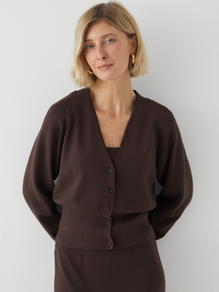 Кардиган с рукавом «летучая мышь»