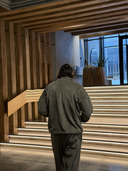 Анорак Велюр мужской GARCHIT, цвет: хаки, GMVelAnKh купить онлайн