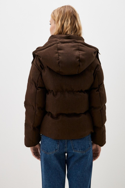 Пуховик FAWN ENEVOO, цвет: коричневый, 03076 купить онлайн