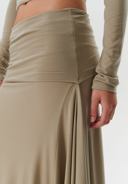 Юбка из тенселя CHUBA, цвет: оливковый, skirt_dew_oliv купить онлайн
