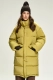 Пуховик удлиненный Olive Erist store, цвет: оливковый, НФ-00002829 купить онлайн