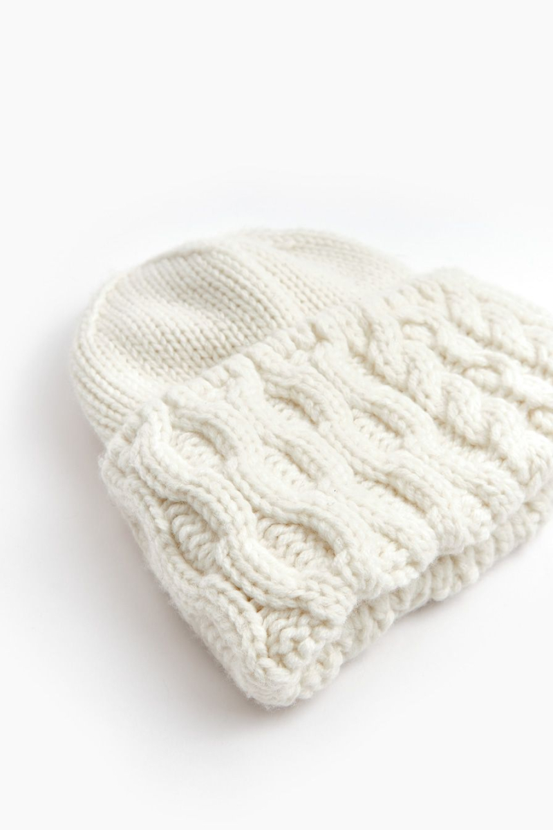 Шапка из смесовой шерсти мериноса TOPTOP, цвет: молочный TT.601.13736.120 купить онлайн