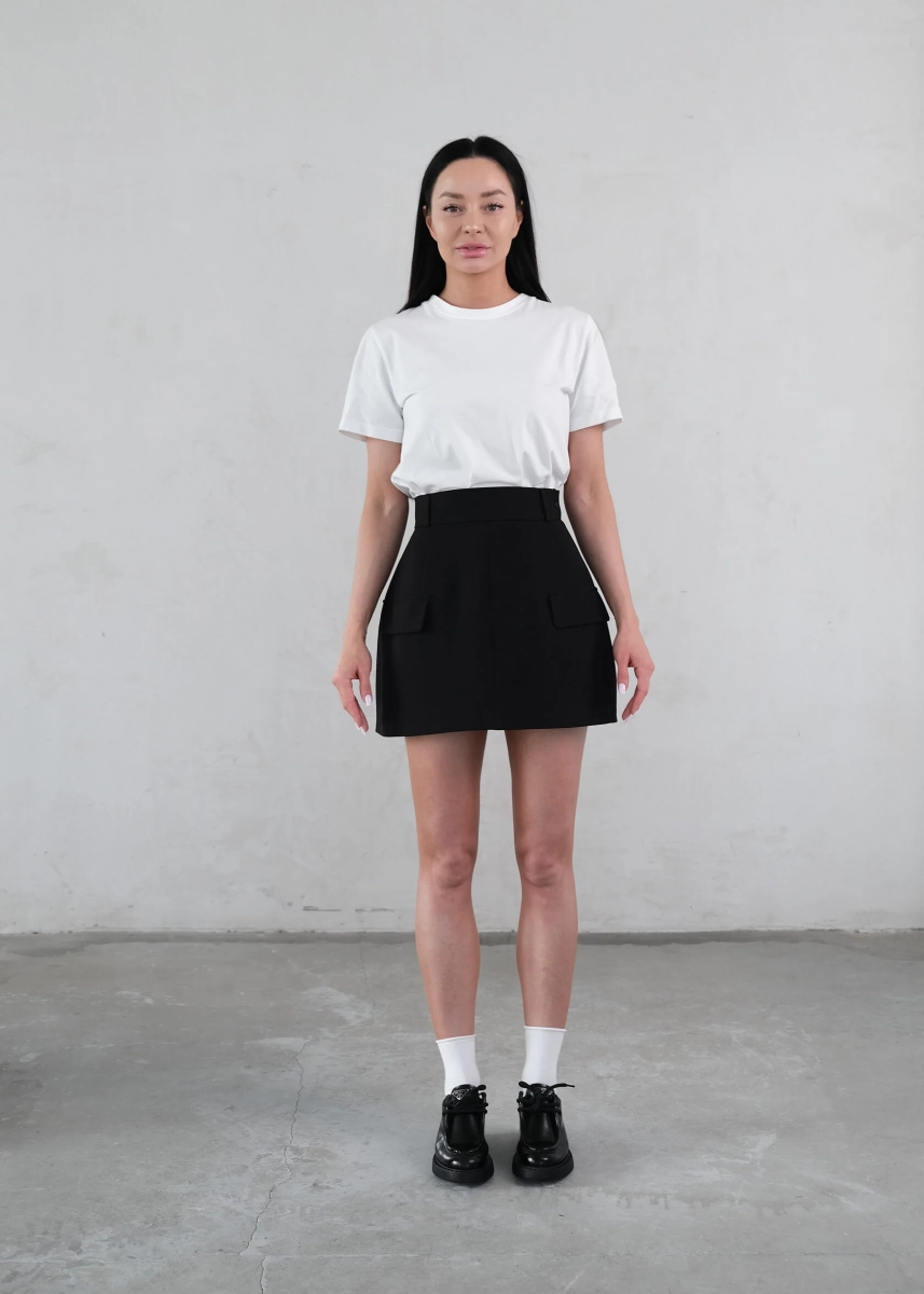 Юбка womanlike MINI, цвет: Черный, 000372 купить онлайн