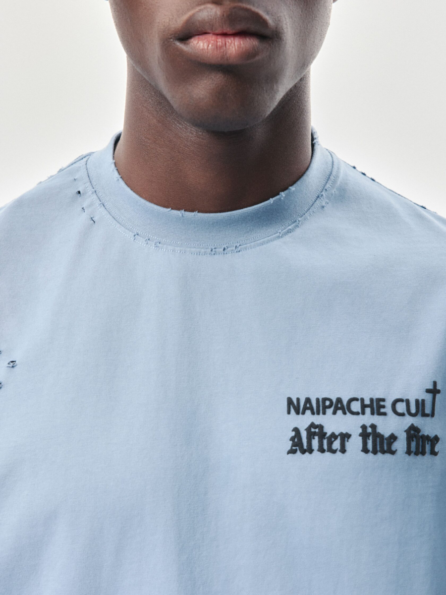 Футболка Священный архив NAIPACHE, цвет: синий, 2611005200 купить онлайн