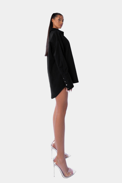 Рубашка Basic Oversize qb A QUICK BUCK, цвет: black  |новая коллекция купить онлайн
