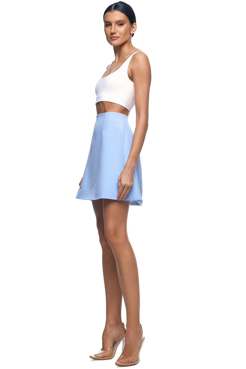 Юбка SODAMODA, цвет: голубой, 13790 купить онлайн