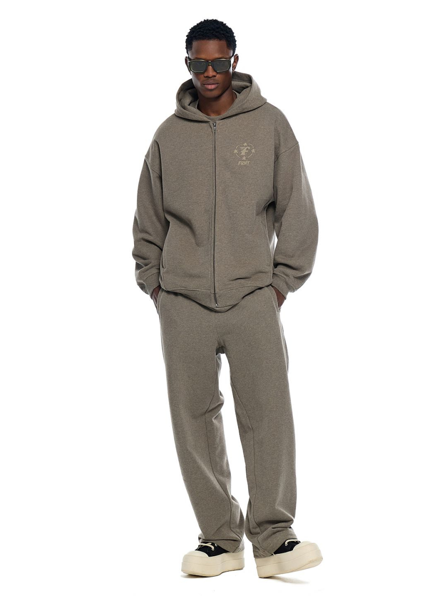 Худи FRHT ZIP Stamp FRHT&OUT OF REACH, цвет: melange V, HDZPSTPMLGV купить онлайн