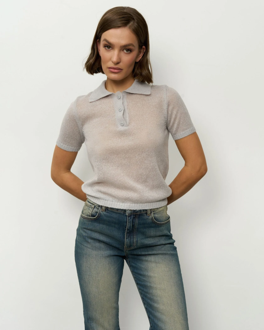 Вязаное поло