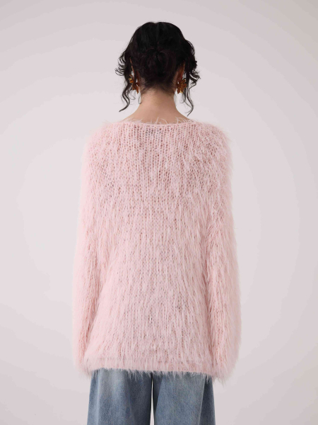 Джемпер INCH ENEVOO, цвет: розовый, 02485 купить онлайн