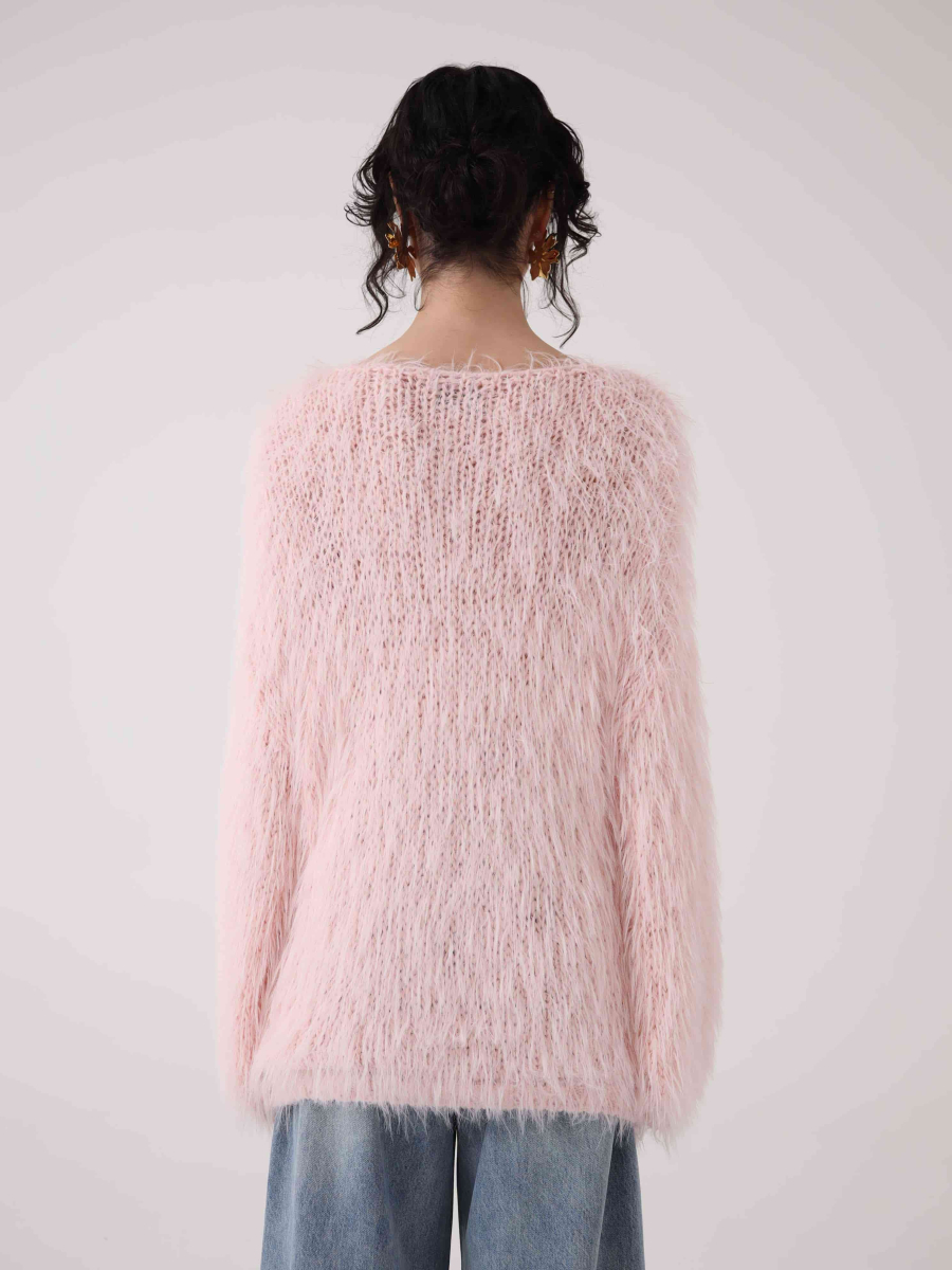 Джемпер INCH ENEVOO, цвет: розовый, 02485 купить онлайн