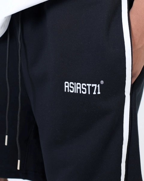 Шорты с лампасами 500GR ASIA ST 71, цвет: Черный, Ast71.shorts-stripes-bl купить онлайн