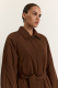 Утепленное пальто TOPTOP, цвет: коричневый, TT.043.17956.700 купить онлайн
