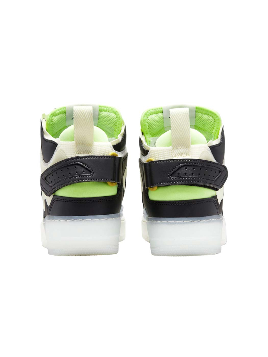 Кроссовки унисекс Nike Air Force 1 Mid React "Black Neon" Неси Второй, цвет: Чёрный  купить онлайн