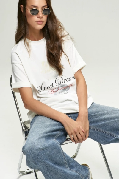Футболка SWEET DREAMS White Erist store, цвет: белый НФ-00002581 |новая коллекция купить онлайн