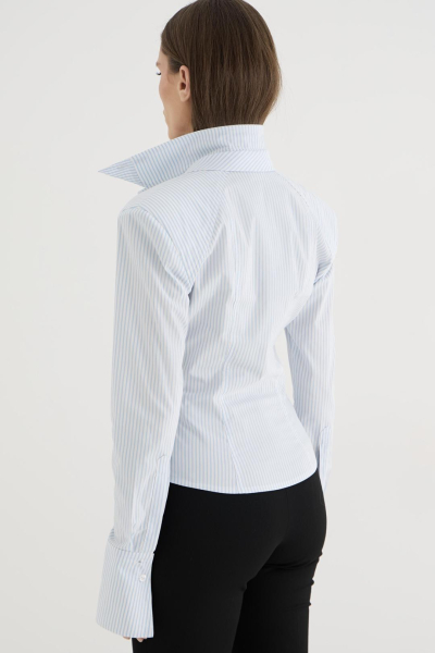 Рубашка Atelier wmn CULT, цвет: голубой,  купить онлайн