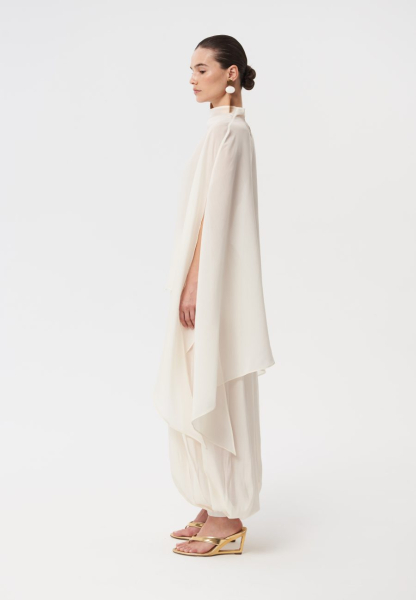Блуза-кейп «The Sleepers» CHUBA, цвет: молочный,  купить онлайн