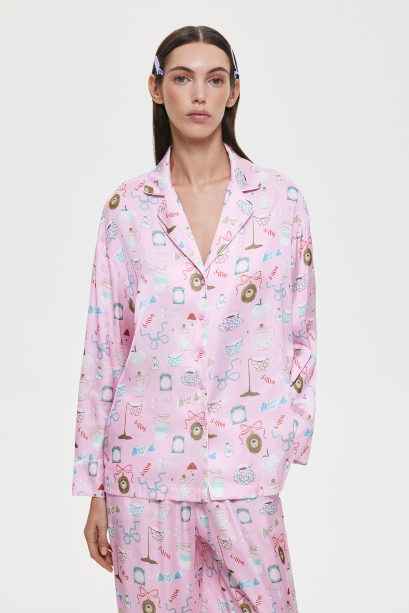 Пижамная блузка