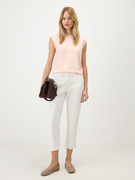 Укороченные джинсы