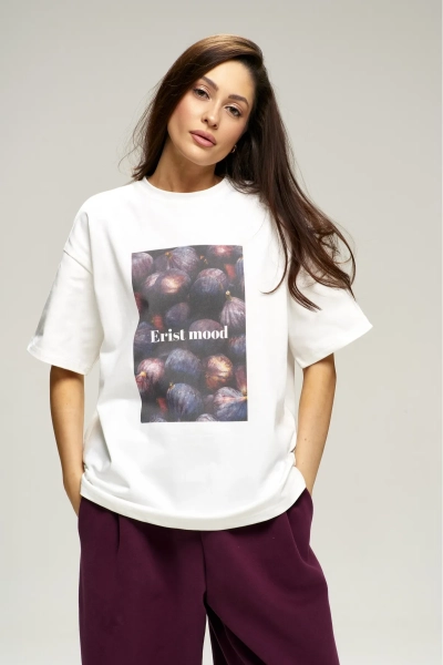 Футболка Figs Erist store, цвет: белый, НФ-00003026 купить онлайн