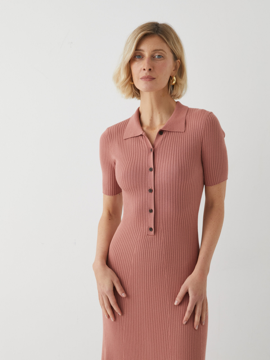 Платье миди Marou, цвет: розовый, Mar_26020905 купить онлайн