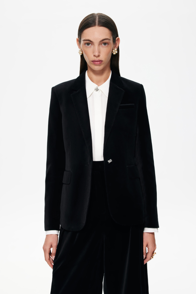 Однобортный жакет