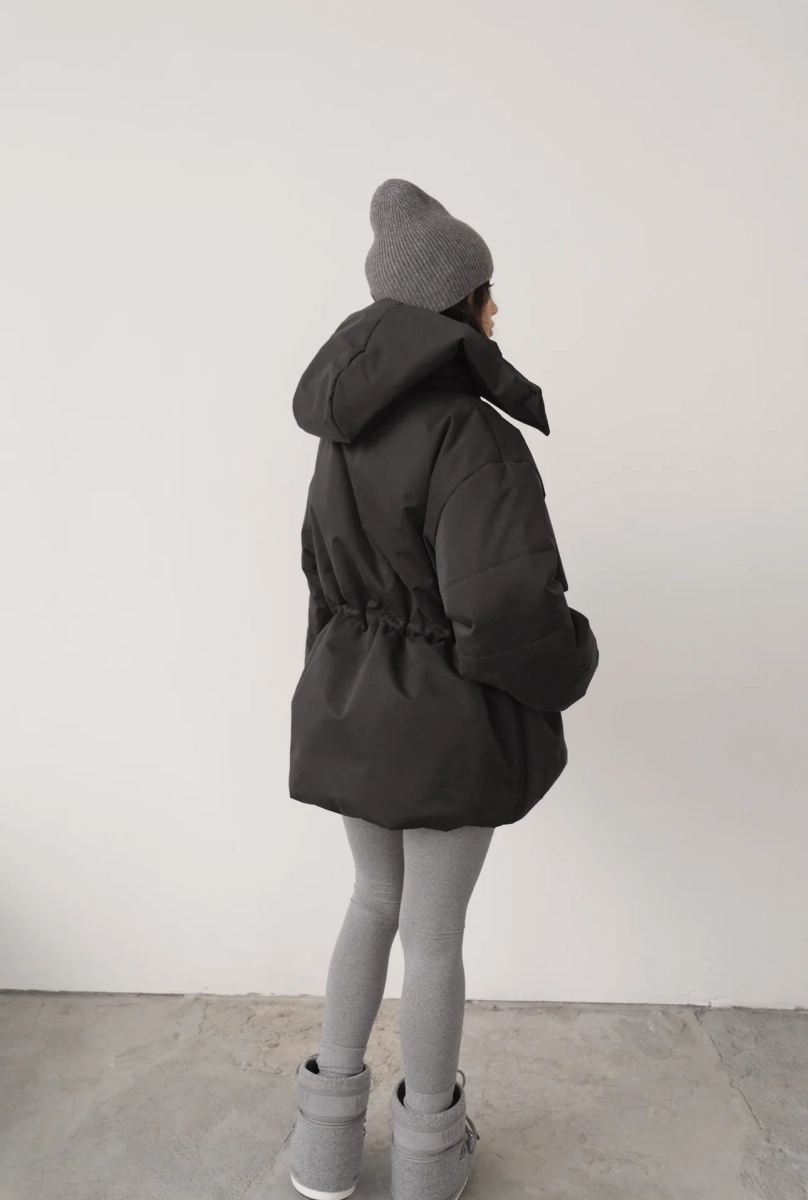 Парка утепленная MINI, цвет: Черный, НФ-00000307 купить онлайн