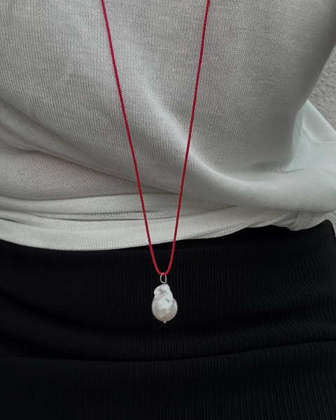 Шнурок LU red LU JEWEL, цвет: серебро, 29800059961336 купить онлайн
