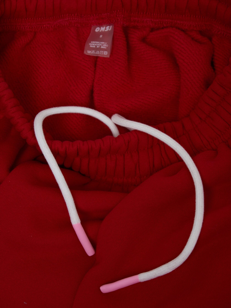 Брюки с застёжкой утепленные ONSI, цвет: RED,  купить онлайн