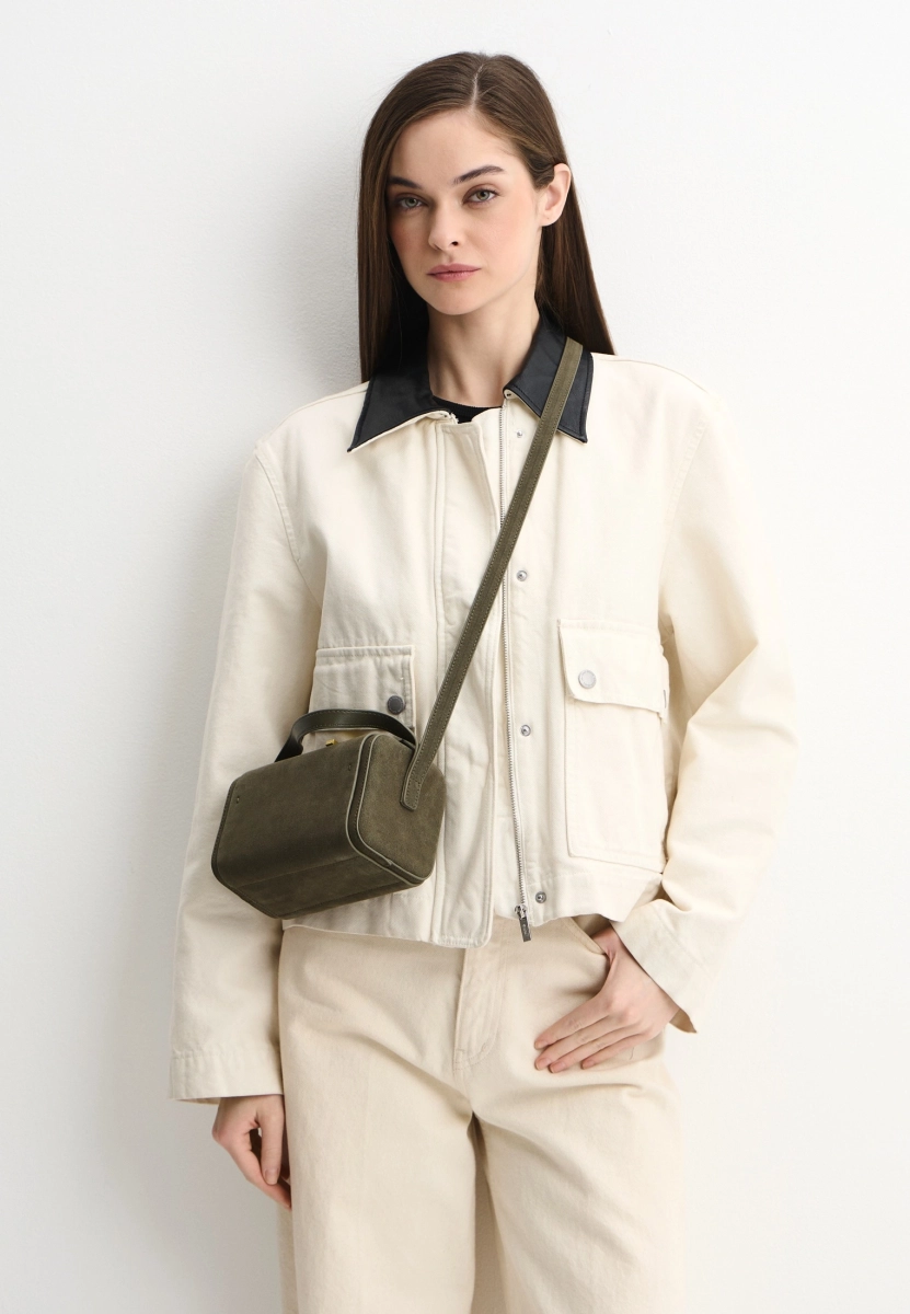 Сумка-клатч прямоугольная SBALO, цвет: хаки 923F43 купить онлайн