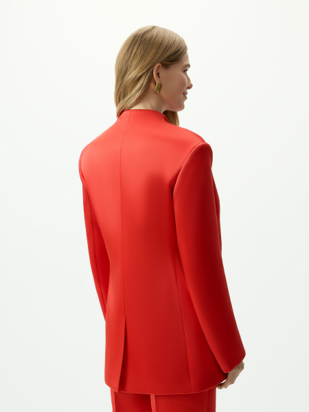 Жакет-кимоно с акцентным поясом Conso, цвет: красный, PJ 250964 - красный купить онлайн