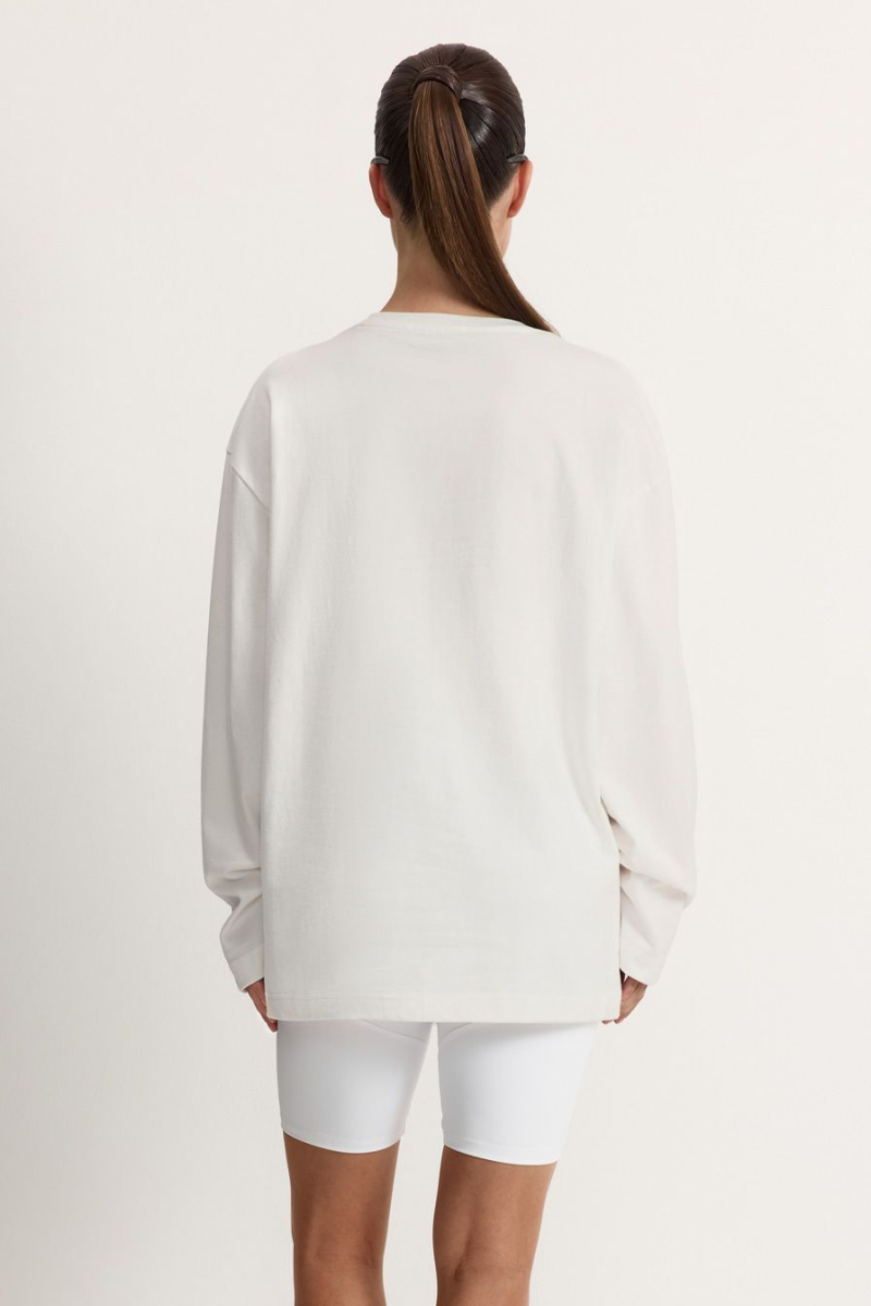 Лонгслив из 100% хлопка TOPTOP, цвет: молочный, TT.904.16990.126 купить онлайн