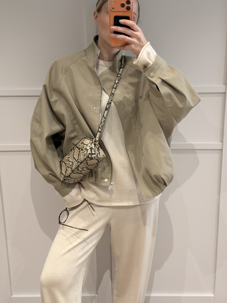 Бомбер НИ ИМЕНИ, НИ ПОХОЖИХ, цвет: хаки, 00-00000010 купить онлайн