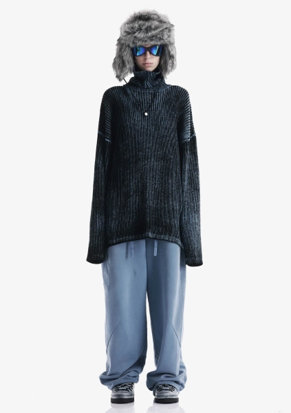 Свитер JAXA KRAKATAU, цвет: винтажно-синий, Su45-613 купить онлайн