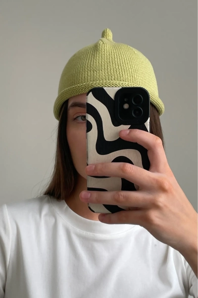 Шапка желудь из хлопка Erist store, цвет: зеленый НФ-00003339 купить онлайн