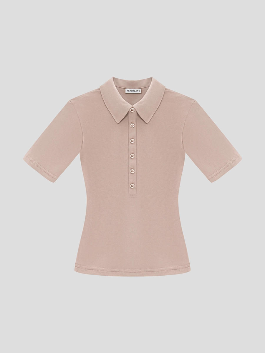 Футболка "GOLF" MIARTLAND, цвет: капучино, НФ-00000676 купить онлайн