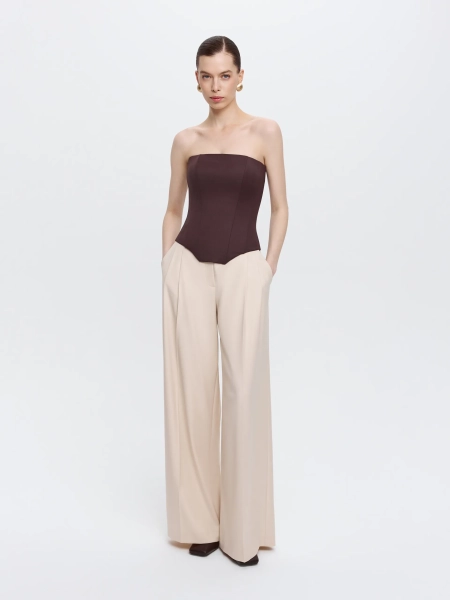 Брюки Харди ANNA PEKUN, цвет: бежевый, 50.2616.110 купить онлайн