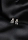 Серьги «TOSYA PREMIUM» с фианитом diamond Tosya Store, цвет: серебро, 20-72-00333-311 купить онлайн