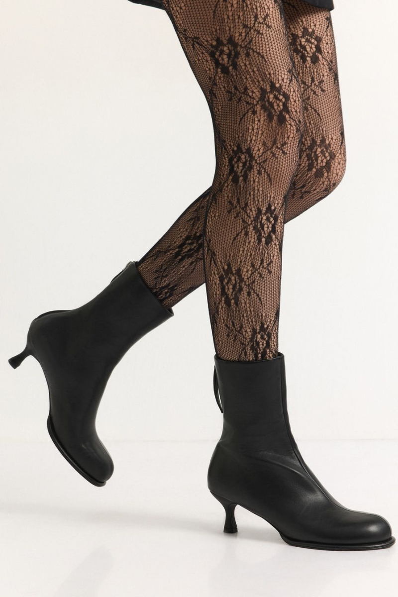 Ботильоны из экокожи Lera Nena, цвет: Черный LNU.301.17878.900 купить онлайн