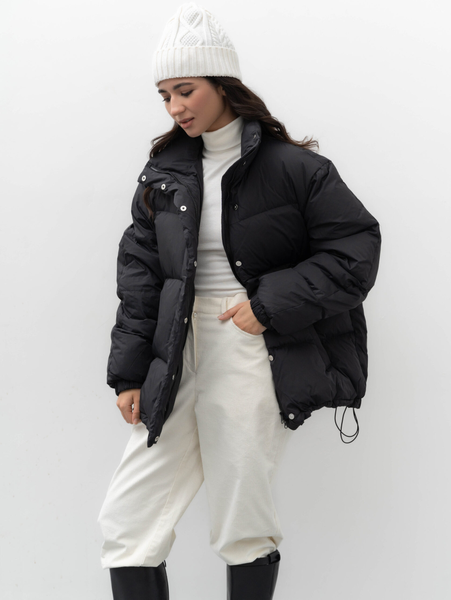 Пуховик Base TRES, цвет: Черный, НФ-00002438 купить онлайн
