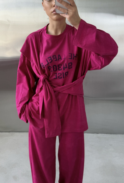 Лонгслив Крест-накрест