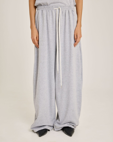 Брюки из трикотажа GRAY