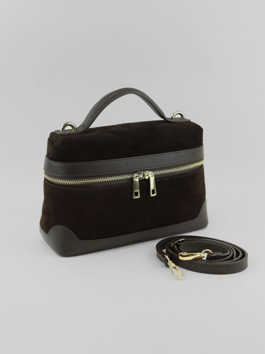 Сумка JENNA MEDIUM brand salad, цвет: stacey suede marron J-704-PHR 7882 купить онлайн