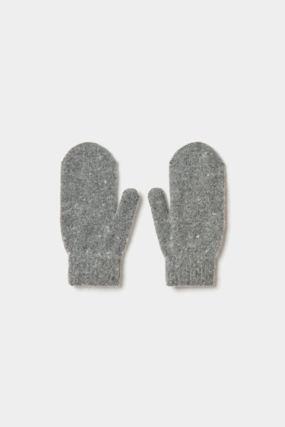 Варежки пушистые утепленные