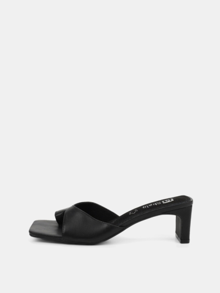 Мюли на маленьком каблуке