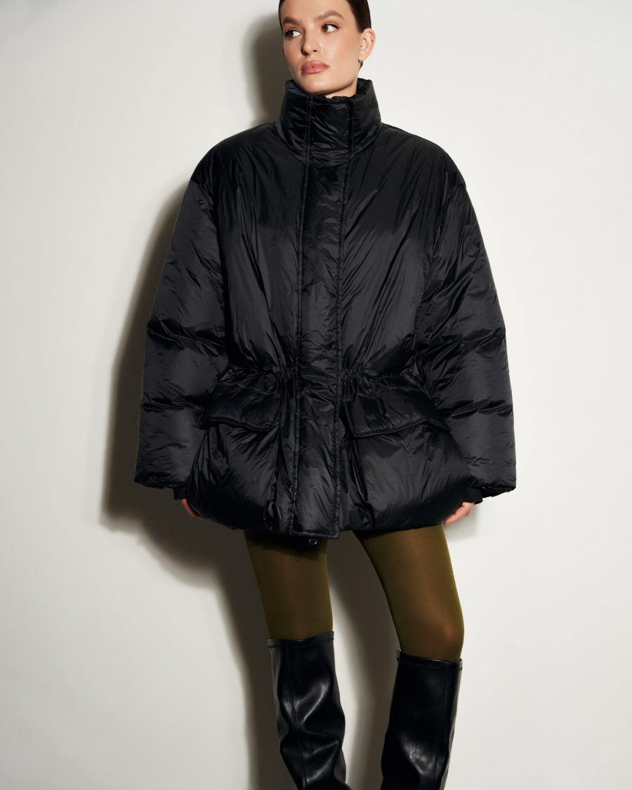 Куртка Парка YONSRU, цвет: Черный,  купить онлайн